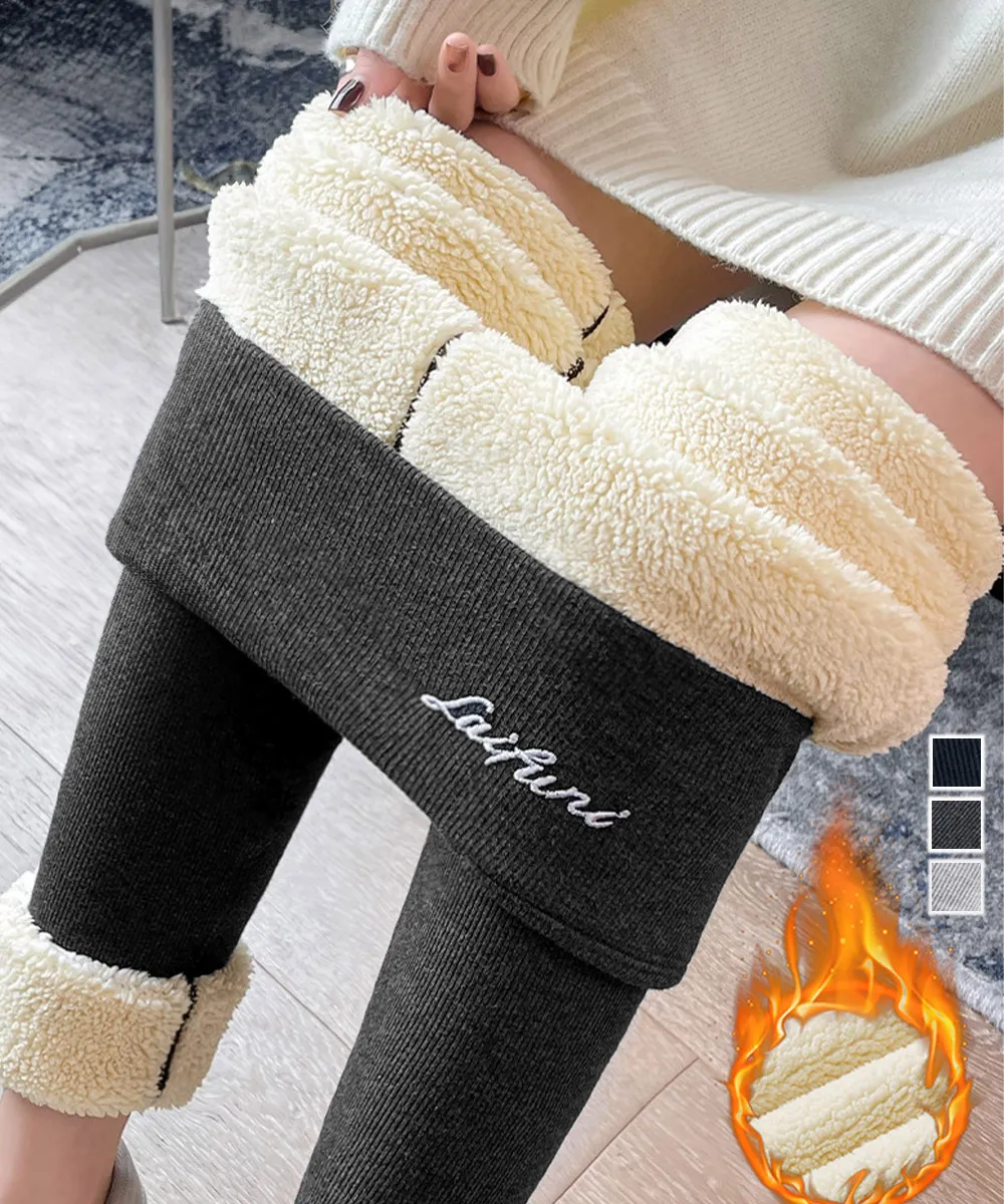 高い伸縮性と暖かさを実現！ハイウエスト裏起毛レギンス | 大人女性向け美脚保温パンツ