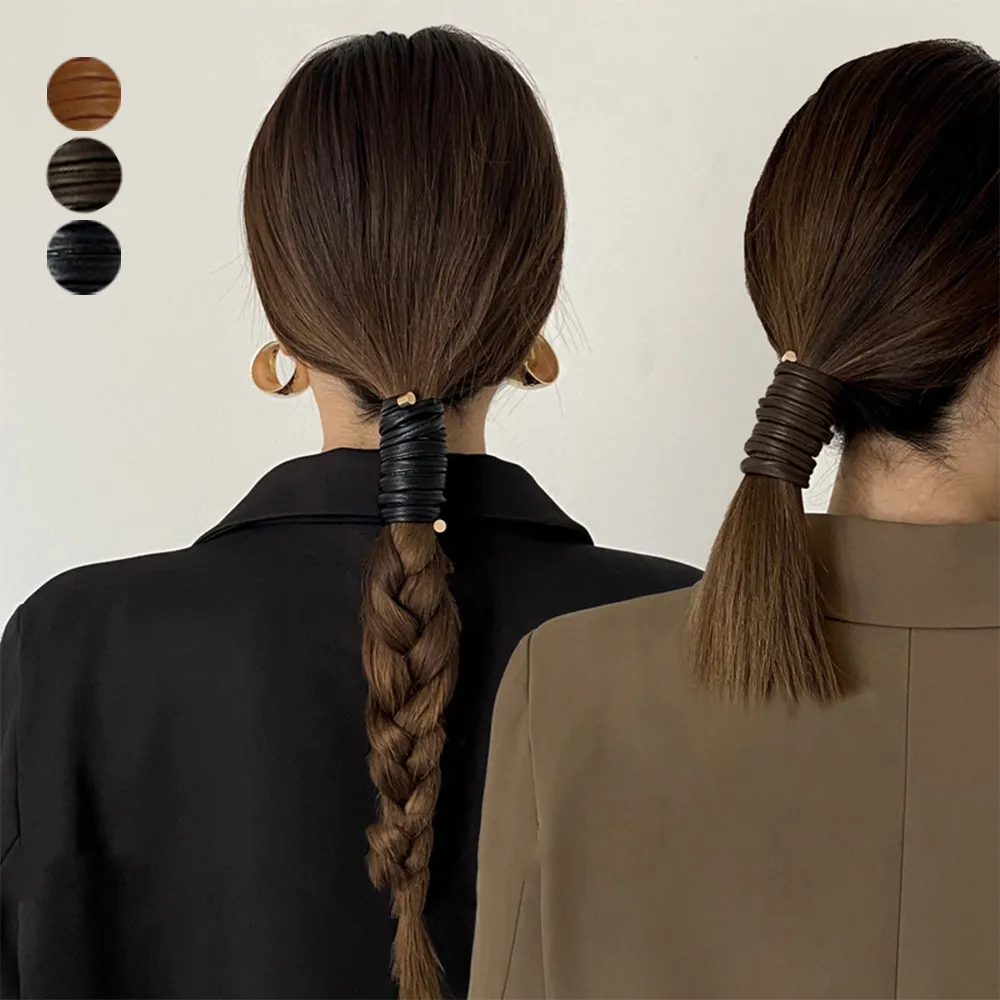 ワイヤーヘアアレンジレディース韓国ファッション｜オルチャン風グルグル巻きエレガント髪留め【簡単スタイリング】