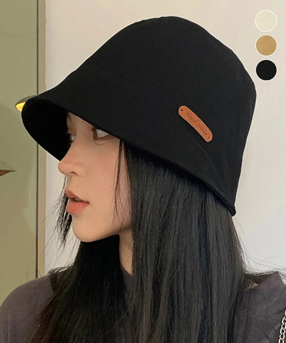UVカット バケットハット 折りたたみOK 小顔効果 オールシーズン レディース 帽子 ブラック/ベージュ/アイボリー